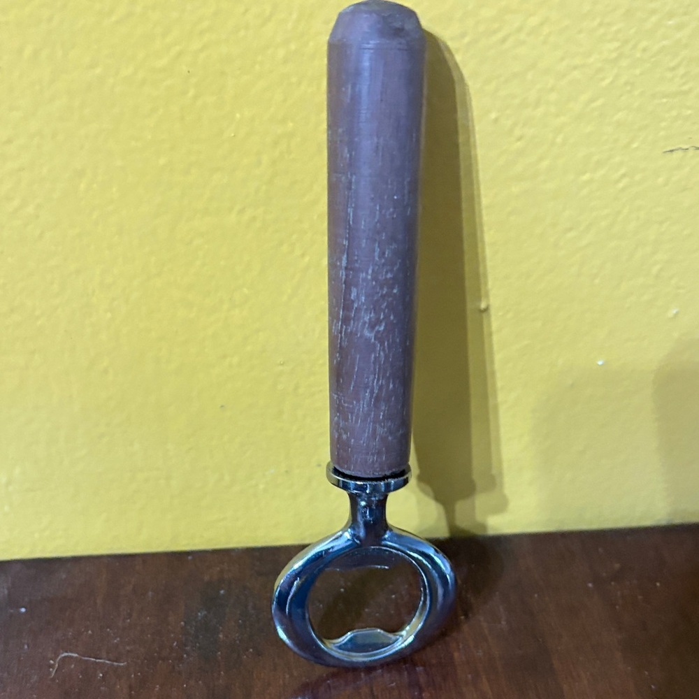 Wooden Handle Bottle Opener
